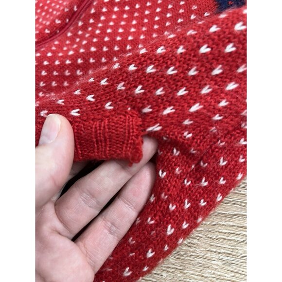 Vintage The Italian Mob Sweater Vest Top Womens Size Small Fair Isle - Picture 9 of 11